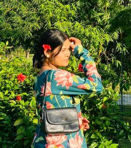 square neck short kurti