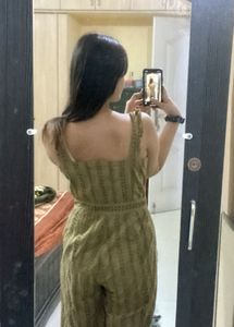 Olive Green Jumpsuit