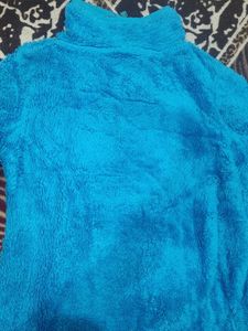 Cozy Blue Fleece Pullover
