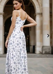 Floral Print Dress - Shein