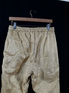 BIBA Brand Women Gold Casual Bottom