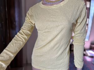 Lime Yellow Summer Top