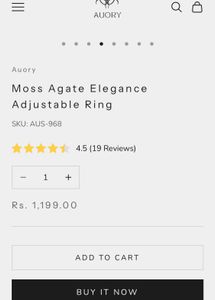 925 Silver Ring Forest Themed (adjustable)