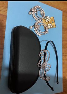 Crystallized Statement Jewelry &amp; Hair Accessories