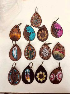 Leather Keychains (5)