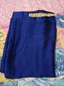 Elegant Blue Saree