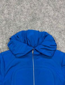 Blue Ruffled Jacket