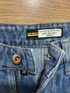 Off Duty Wide Leg Jeans