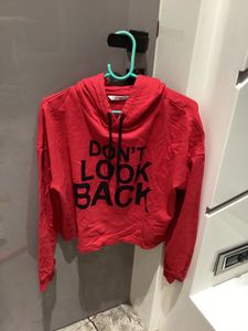 Red Graphic Hoodie