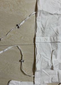 Westside Cropped White Shirt