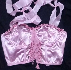 Satin Corset Bustier