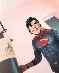 Imported SuperMan Hoodie (S)