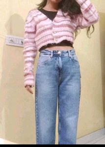 Pink Cardigan