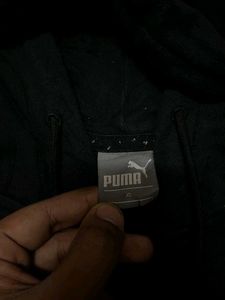 Puma Black Hoodie