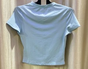 Savana Cropped Silky Handfeel T-Shirt