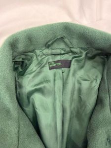 benetton Green Coat