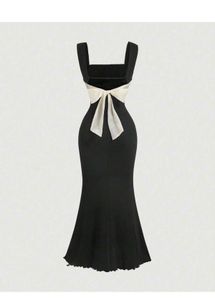 Elegant Black Bodycon Dress size Xs