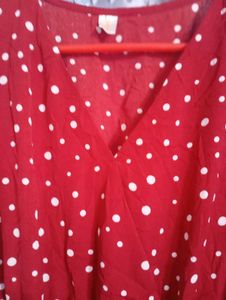 Red Polka Dot Dress