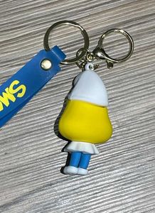 3D Smurfs Key Chain(Miniso)
