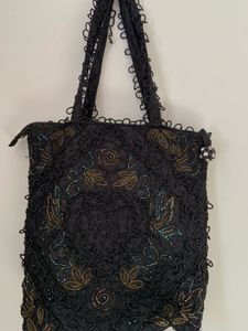 Medium Beatrice cordonetto lace bag