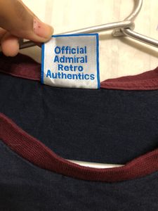 Admiral Blue Short Sleeve T Shirt