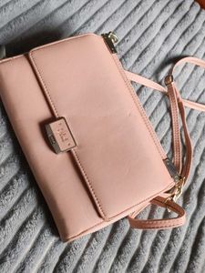 SUSEN clutch | Beige Pink