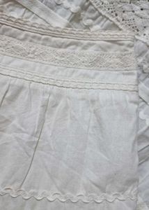Cotton Midi Skirt