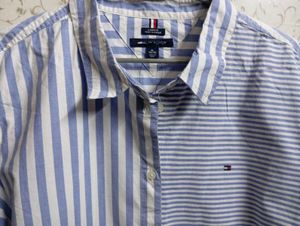 Tommy Hilfiger Women Regular Fit Striped Shirt