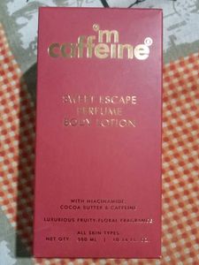 mCaffeine Sweet Escape Perfume Body Lotion