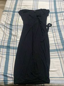 Black Wrap Dress