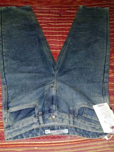 Wide Leg Denim Jeans