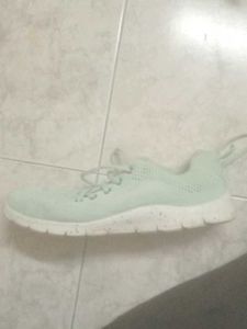 HRX White Knit Sneakers Women