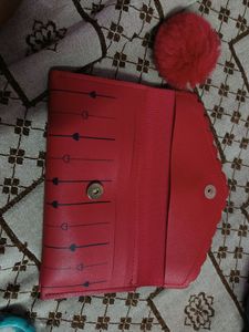 New Red Clutch