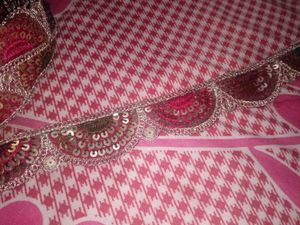 Sequin Trim Laces 18 Meter