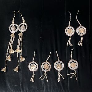 NEW 8 Piece Lehenga, Blouse & Dupatta Latkan