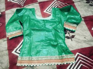 Beautiful Emerald Green Lehenga