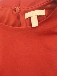 H&amp;M Maroon Chic Bodycon Dress