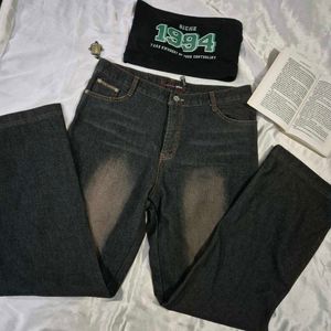 Straight Fit Y2K Denim Vintage