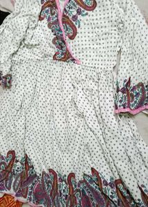 Boho Paisley Print Kurti/dress