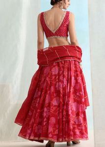 Floral Lehenga Choli Set