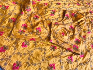 Floral Embroidered Lehenga Choli Set