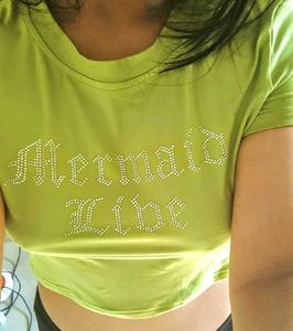 Mermaid Vibes Crop Top