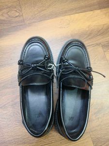 H&amp;M Chunky Black Loafers