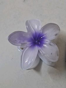 Floral Hair Claw Clip
