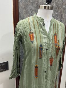 Green Kurti