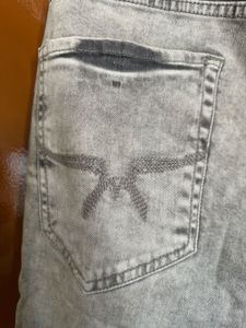 Roadster Gray Denim Skinny Jeans