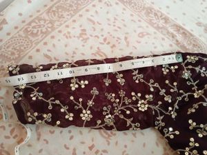 Wedding Wear Marron Lehanga Choli