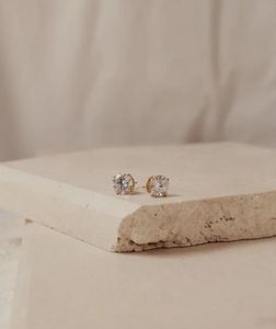 Classic Round Stud Earrings
