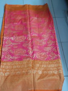 Elegant Floral Saree