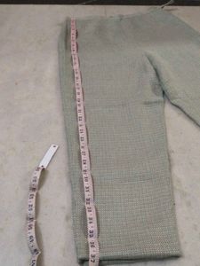 Olive Green High-Waisted Trousers